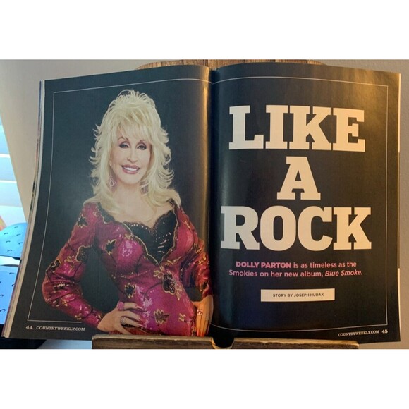 DOLLY PARTON 2014 Country Weekly All the Colors of Me Scotty Mcreery Chris Young - Picture 3 of 6